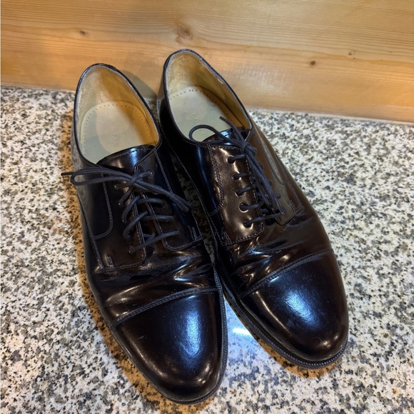 Cole Haan Men’s Size 11.5 Classic Black Leather Men's Oxford - Picture 1 of 14
